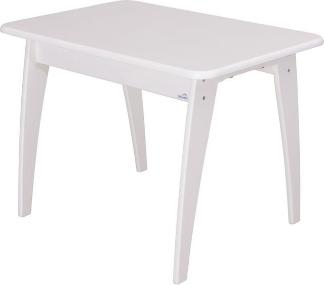 Geuther Kindertisch Bambino Eco aus Massivholz in Weiß - Bild 1