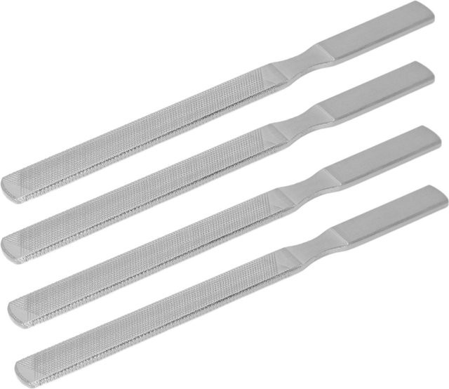 Shoemst Nagelfeilen Edelstahl, 10 Stück, 130 mm, weiß - Bild 1