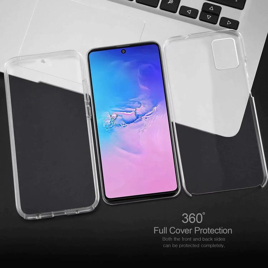 Transparente 360° Vollschutz Hülle für Samsung Galaxy A-Serie (A13 bis A73) - Bild 5