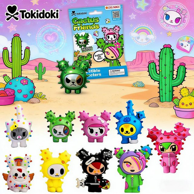 Tokidoki Cactus Friends 3D Figur Taschenanhänger PVC ab 14 Jahren - Bild 1