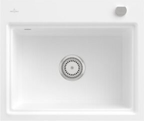 Villeroy & Boch Spüle Subway Style 60 S Flat bündig in Stone White aus Keramik - Bild 1