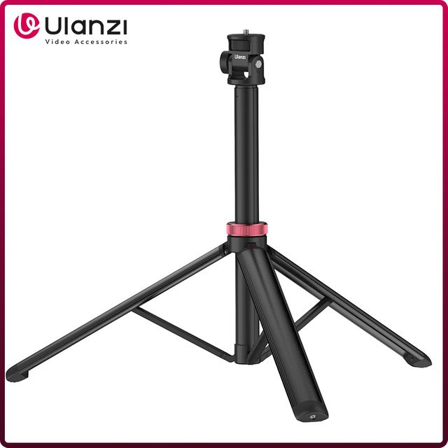 Ulanzi MT-79 Lichtständer aus Aluminiumlegierung in Schwarz, tragbares Stativ für DSLR, Smartphone, Kamera, LED-Videoleuchten und Blitzprojektoren - Bild 1