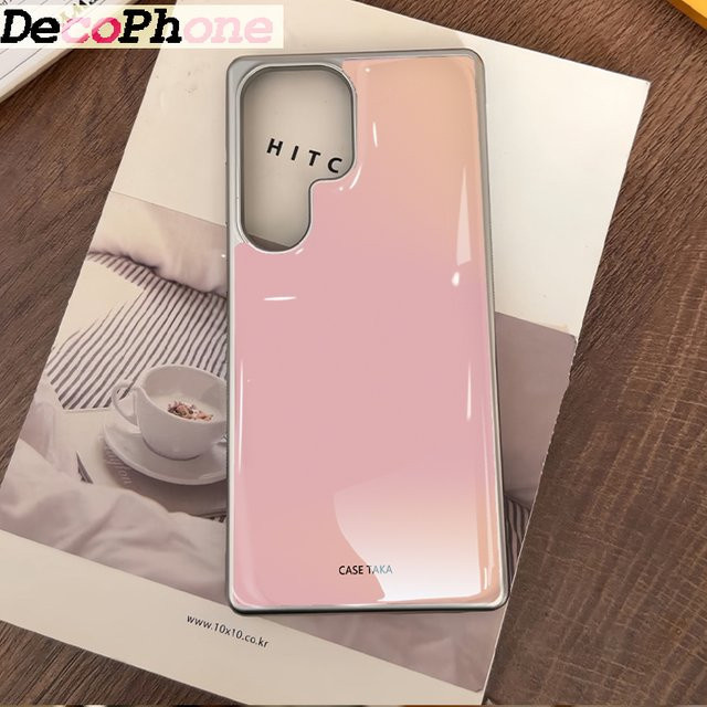 Sturzsichere Samsung Galaxy Handyhülle mit Farbverlauf in Pink für Samsung Galaxy S23 S24 S25 S26 Plus FE Ultra Edge - Bild 1