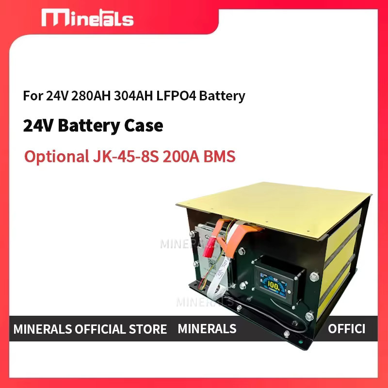 JK 24V DIY Batteriegehäuse Kit mit 8S 200A Smart BMS für LiFePO4 Batterien 280Ah bis 340Ah - Bild 2