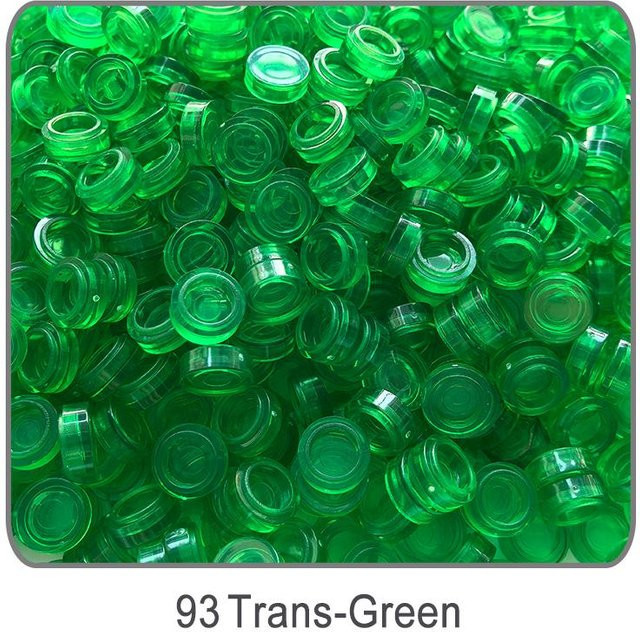 Fliese 1x1 Rund DIY Bausteine Ziegel, 1000-teiliges Set, ab 14 Jahre - Bild 1