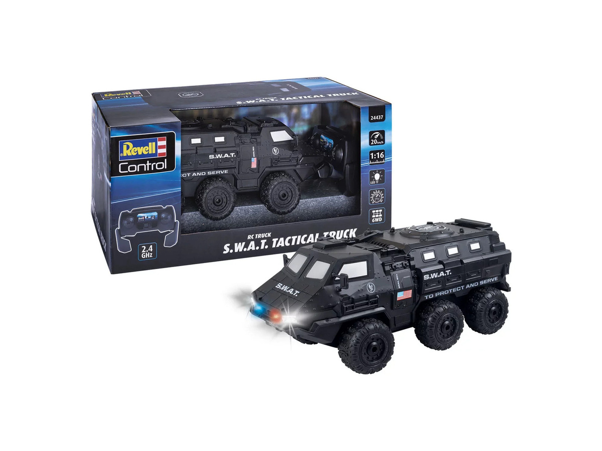 Revell Control 24437 RC Einsteiger Modellauto, Einsatzfahrzeug, 1:16, ab 8 Jahren - Bild 3