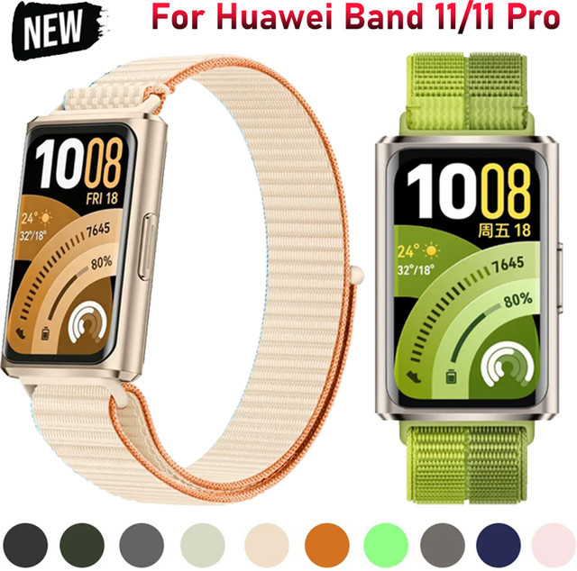 Huawei Uhrenarmband Nylon, Huawei Band 11 Pro - Bild 1