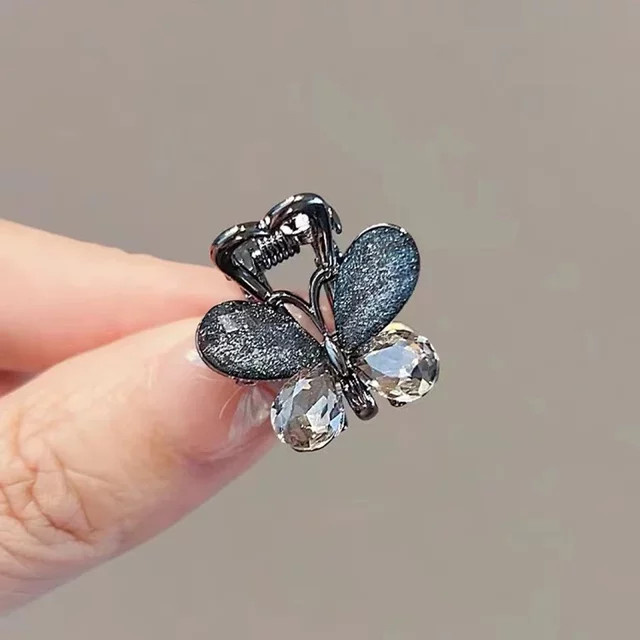 HIYAYZ Haarspange Schmetterling, Schwarz, Damen - Bild 1
