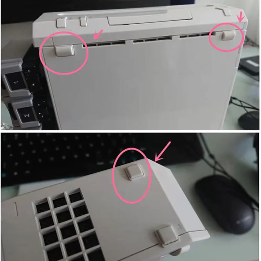 TingDong Anti-Rutsch-Gummipads für die Wii Game Console in Grau - Bild 2