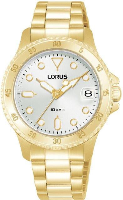 Lorus Armbanduhr, Quarz, Edelstahl, Silber, 34 mm, Damen - Bild 1
