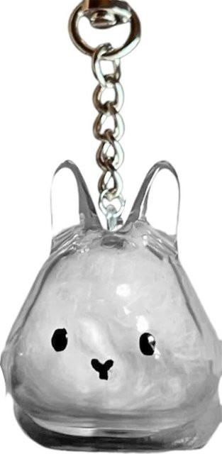Binchi Outdoor Product Schlüsselanhänger Hasenform, white, Unisex - Bild 1