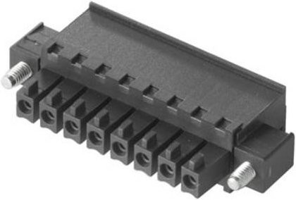 Weidmüller Buchsengehäuse-Kabel BC/SC in Schwarz mit 14 Polen und 3,81 mm Rastermaß, 50 Stück - Bild 1