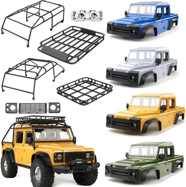Traxxas Pickup Truck Karosserie, Metall, 1/10, 4 Türen, DIY - Bild 1