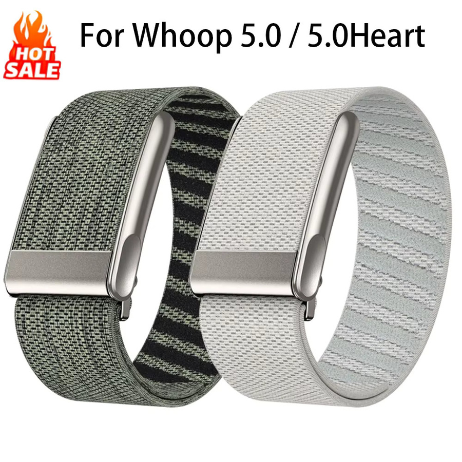 OAKCHARM Uhrenarmband Nylon, titanfarben, Whoop 5.0 - Bild 2