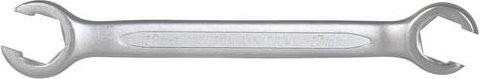 KS Tools Abgewinkelter Doppel-Ringschlüssel aus Chrom-Vanadium-Stahl, Silber, 13x14mm - Bild 1