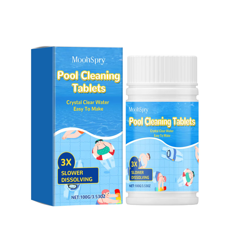 MOONSPRY Pool-Winterreiniger als Flockungsmittel in Tablettenform für klare Wasserqualität - Bild 2