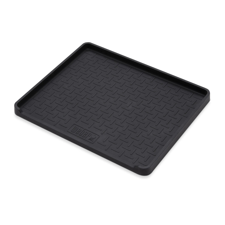 Weber Grillbesteckmatte Untersetzer Schwarz - Bild 2