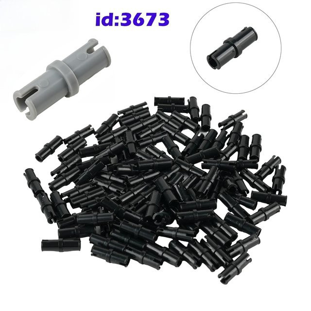 stemedu MOC Glatte Stiftverbinder, Technik-Bausteine Zubehör, 50-teiliges Set - Bild 1