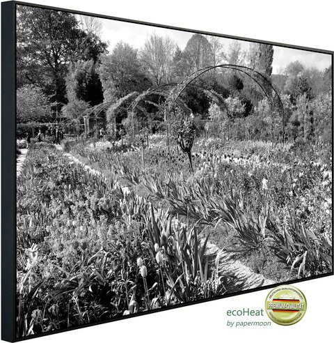 papermoon EcoHeat Infrarotheizung für den Garten in Schwarz und Weiss mit App-Steuerung und Überhitzungsschutz - Bild 1
