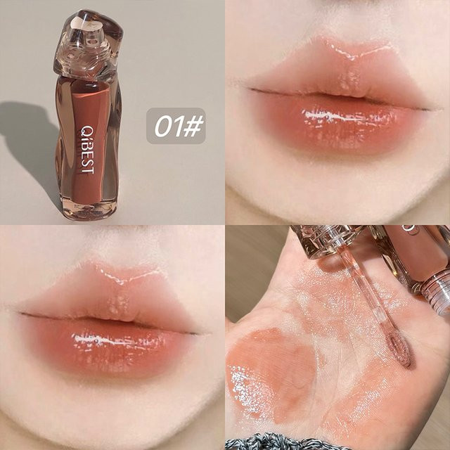 QIBEST Lipgloss Gel, glänzend, Damen - Bild 1