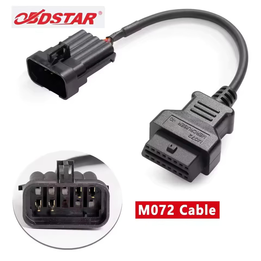OBDSTAR MERCURY M072 Marine-Diagnosekabel für iScan Diagnosegeräte, Schwarz - Bild 2