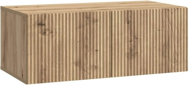 vidaXL Wandmontierter TV-Schrank Artisan-Eiche in Braun, B/H/T: 78,5 x 30 x 41 cm - Bild 1