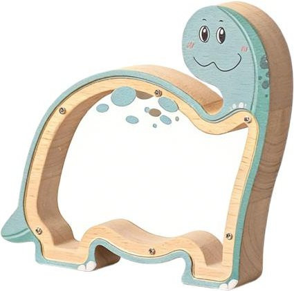 Zoeneed Dinosaurier Spardose aus Holz und Acryl in Multicolor für Kinder - Bild 1