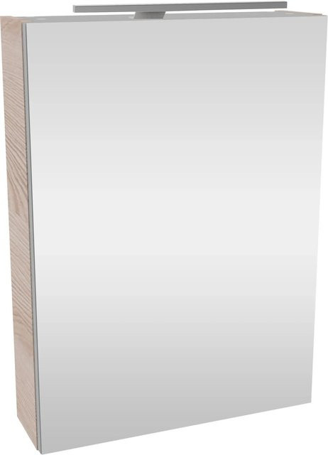 Fackelmann Spiegelschrank SBC Alaska Esche Grau B/H/T: 50 x 68 x 15,3 cm - Bild 1