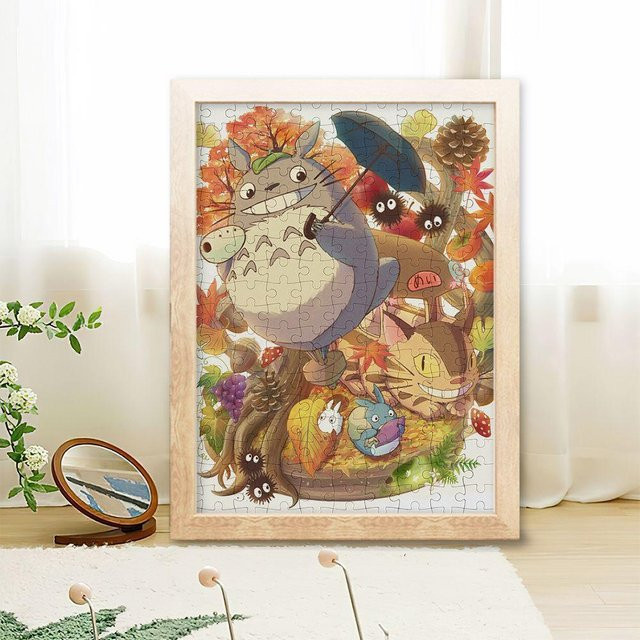 Studio Ghibli Totoro Holzpuzzle, 70-teiliges Set - Bild 1
