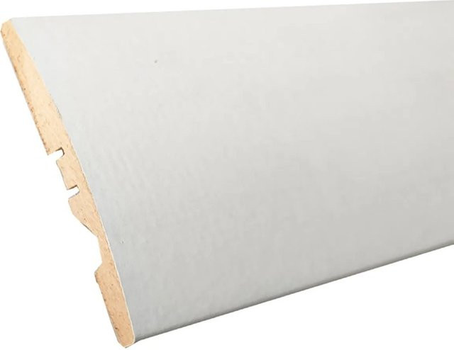 Döllken Rammschutzprofil aus MDF in Weiß, B/H/T: 100 x 15 x 2400 mm - Bild 1
