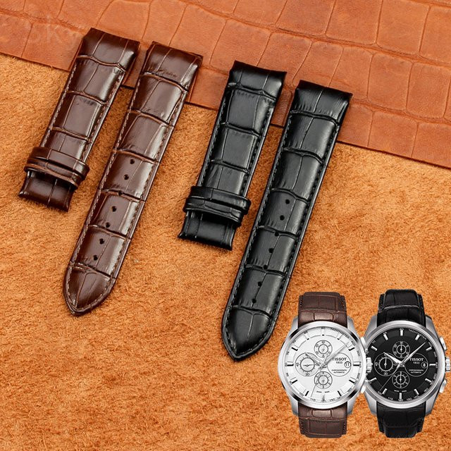 Tissot Uhrenarmband Echtleder, Herren - Bild 1