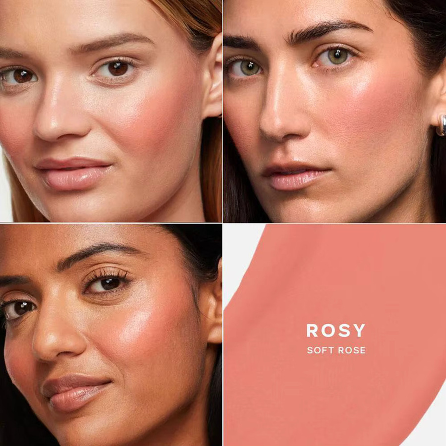 Saie Liquid Blush Highlighter Contouring Puder, Rosy Soft Rose - Bild 4