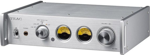 TEAC AX-505-S Stereo Vollverstärker in Silber - Bild 1
