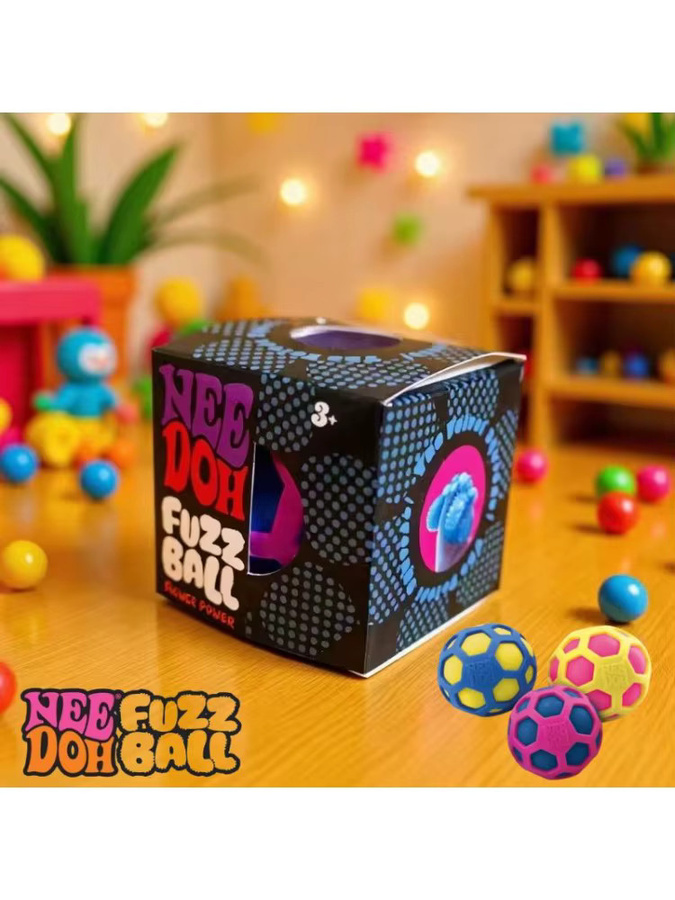 Schylling Nee Doh Atomar-Stressball, Fidget-Spielzeug, multicolour - Bild 4