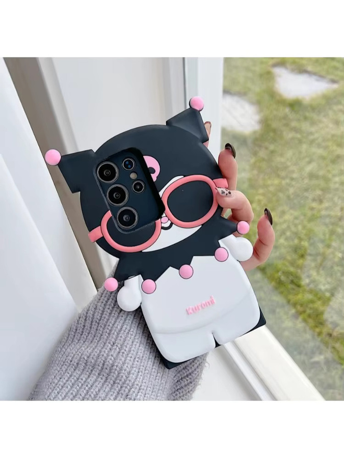 Sanrio Kuromi Schutzhülle für Samsung Galaxy S26 Ultra S25 S24 S23 S22 Plus FE A57 A37 A56 A36 A55 in Multicolour - Bild 3