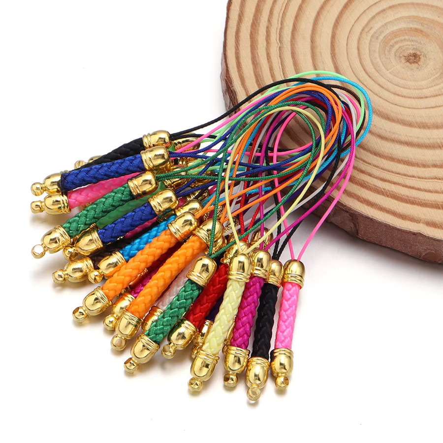 Lanyard Lariat Riemen, Messing, Goldfarbe, Unisex - Bild 2