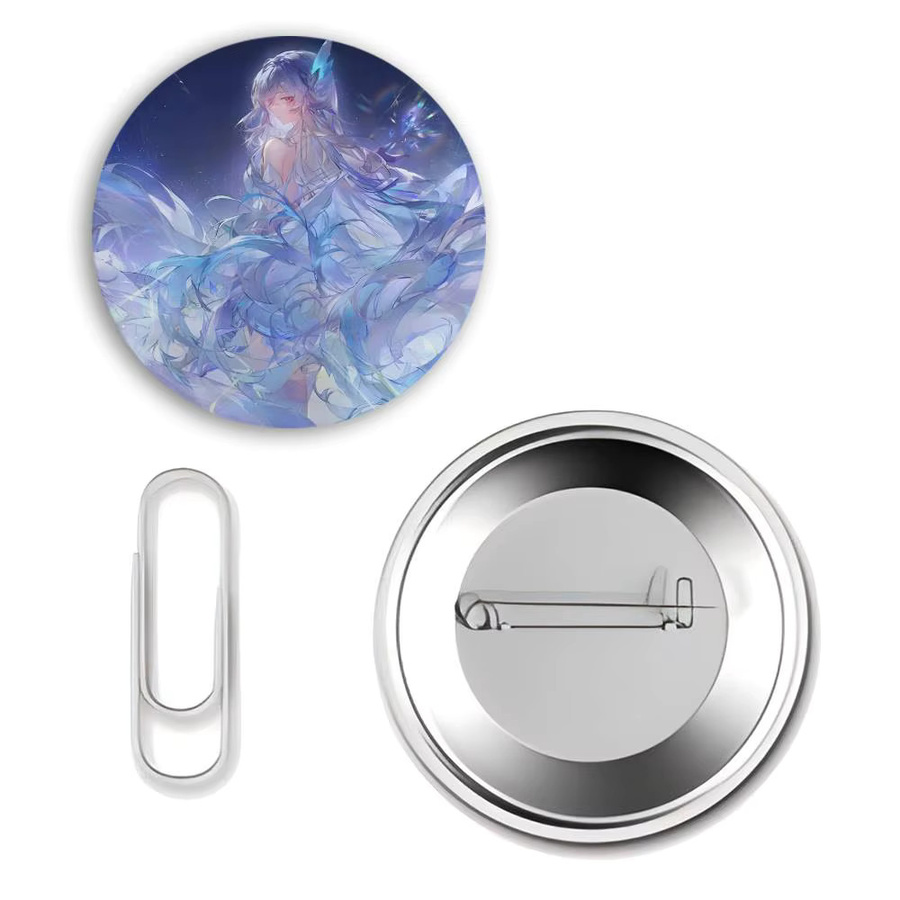 Brosche Skirk Genshin Impact, Reversnadel, Unisex - Bild 6