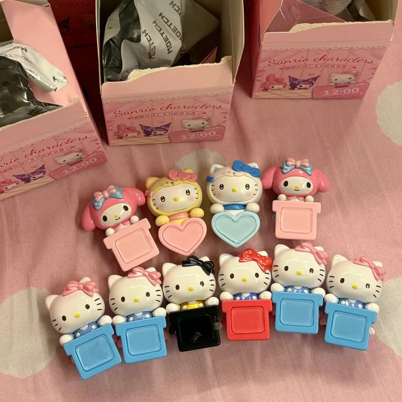 Bandai Sanrio Kuromi My Melody Bow Sweetheart Papa, Anime Figur - Bild 3