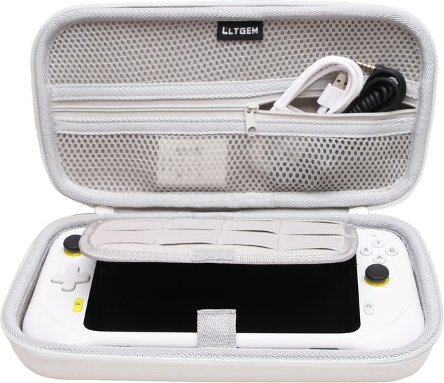 LTGEM Eva Hard Case Aufbewahrungstasche für Logitech G Cloud Handheld-Spielekonsole, Weiß - Bild 1