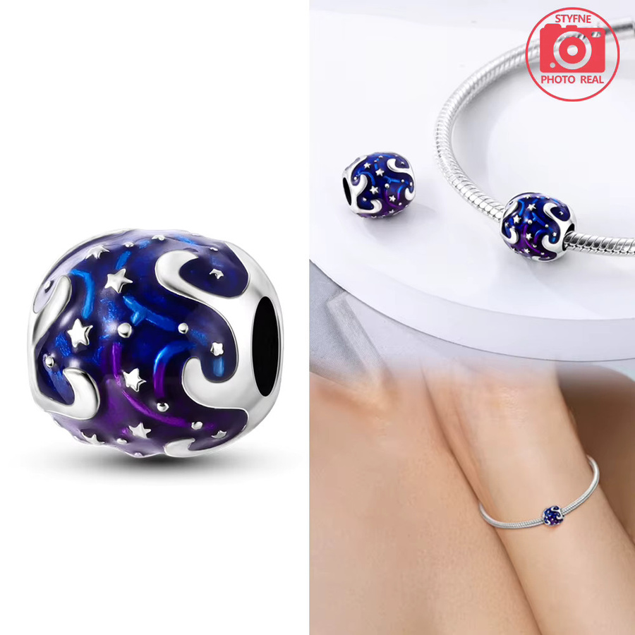 Charms Plata Anhänger Sonne und Mond, Silber, Zirkonia - Bild 2
