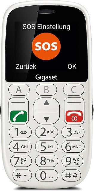 Gigaset GL390 Handy in Pearl White - Bild 1