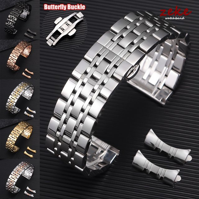 Uhrenarmband Tissot, Edelstahl, Silber, Unisex - Bild 1