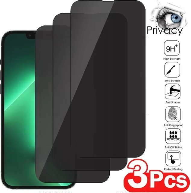 Xiaomi Anti-Spionage Panzerglas Displayschutzfolie für Poco F7 Ultra F7 Pro F6 M7 Pro 5G M6 X7 X6 Pro X5 X3 NFC C65 C61 C55 C40 - Bild 1