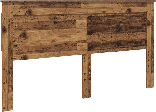 vidaXL Kopfteil aus Holzwerkstoff in Altholz-Optik, Braun, 200 cm - Bild 1