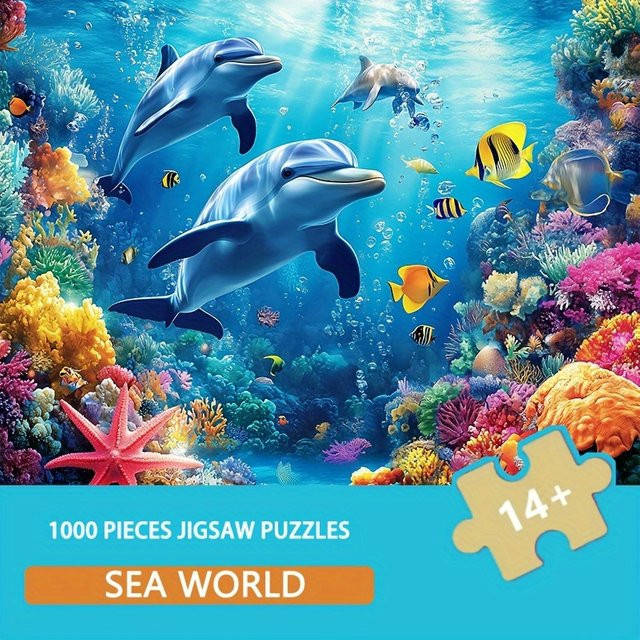 MaxRenard Unterwasserwelt, Puzzle, 1.000 Teile, ab 14 Jahre - Bild 1