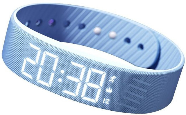Tianongha Digitaluhr, Silikon, Blau, Unisex - Bild 1