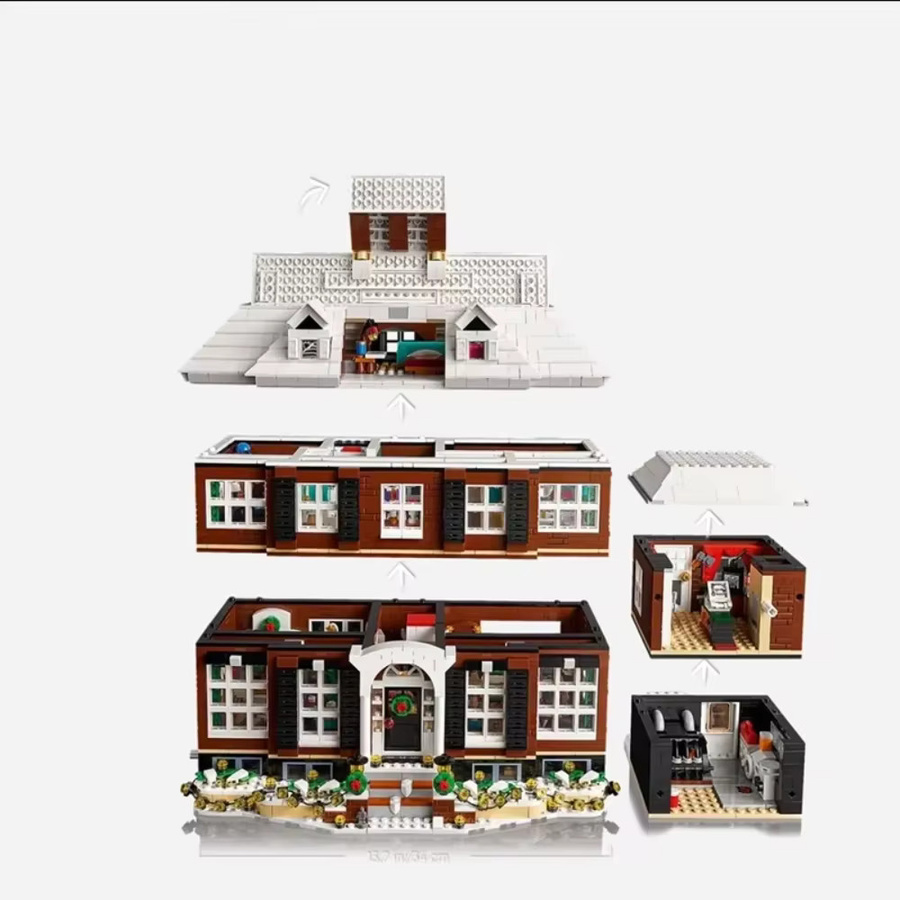 Hot Toys Allein zu Hause, Replika-Ornament-Bausteinset, 3.955 Teile, ab 14 Jahren - Bild 5