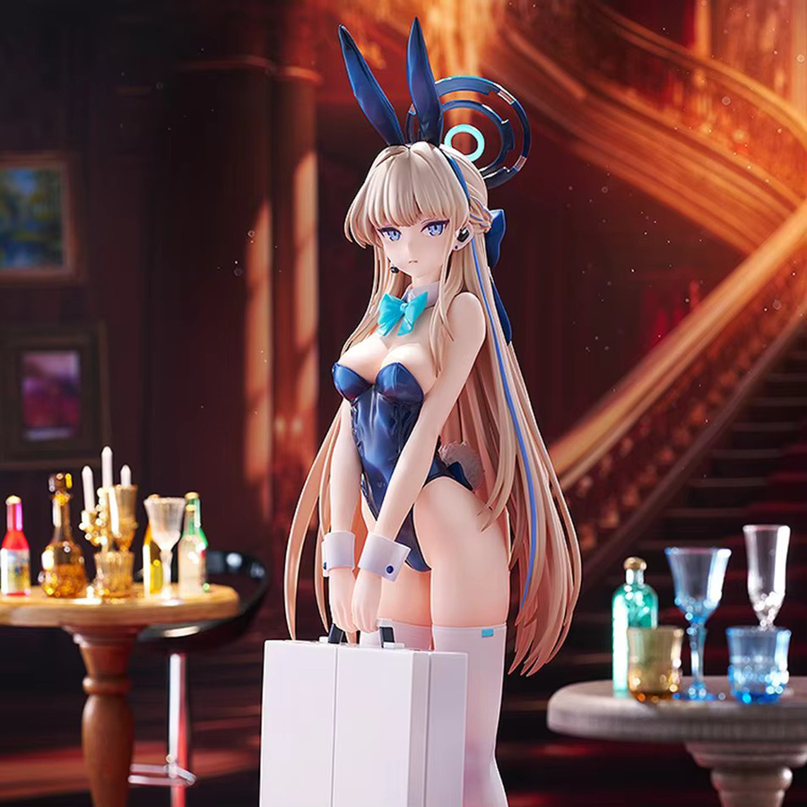 Bandai Anime Figur Asuma Toki Bunny Girl Modell in Blau und Multicolor als Sammlerstück und Dekoration - Bild 2