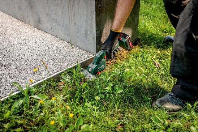 Metabo Akku-Strauch- und Grasschere SGS 18 LTX Q in Schwarz-Grün - Bild 2
