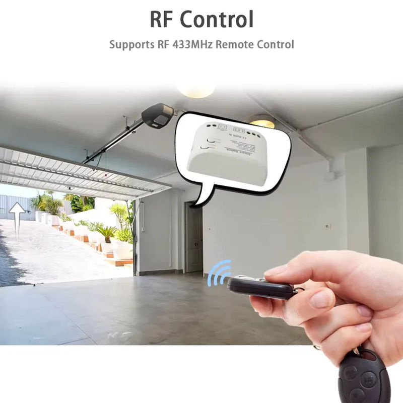 EWELINK 1-Kanal WIFI Smart Switch Relais Hausautomationsmodul in Weiß mit Amazon Alexa Unterstützung und Trockenkontakt - Bild 6